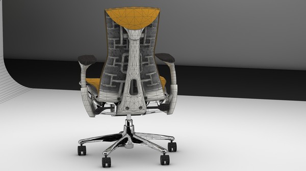 3d herman miller embody office chair model - Herman Miller Embody Chair by mrviz